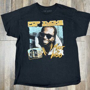 Pop Smoke Tシャツ 白 Mサイズ 海外限定 Pop-Smoke-x-Vlone-Halo-T-Shirt